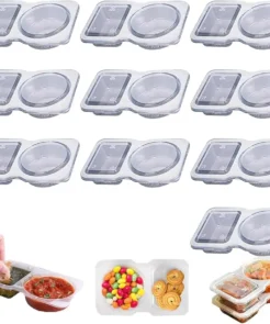 Double Compartment Condiment Container