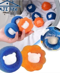 Laundry Balls Pet Hair Remover Reusable Washing Machine Lint Catcher Clothes Fluff Fur Cleaner Home Cleaning Tools