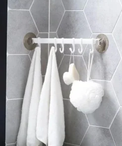 Bathroom Corner Suspension Hook Bar